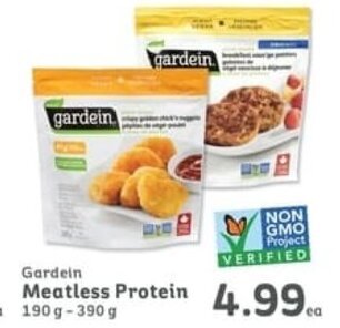IGA Gardein Meatless Protein 190g - 390g offer