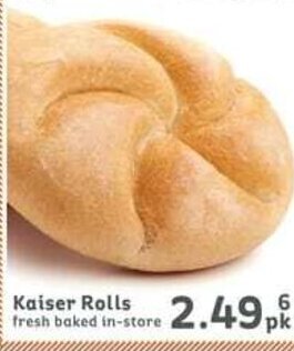 IGA Kaiser Rolls offer