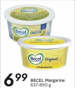 Sobeys BECEL Margarine 637-850 g offer
