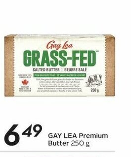 Sobeys GAY LEA Premium Butter 250 g offer