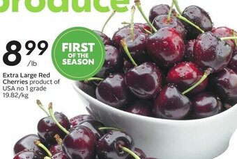 Sobeys Extra Large Red Cherries offer