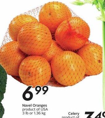 Sobeys Navel Oranges offer