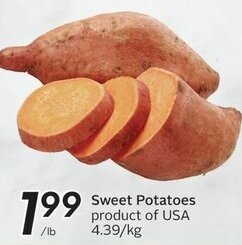Sobeys Sweet Potatoes offer