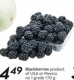 Sobeys Blackberries offer