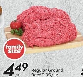 Sobeys Regular Ground Beef offer