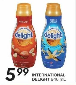 Sobeys INTERNATIONAL DELIGHT 946 mL offer