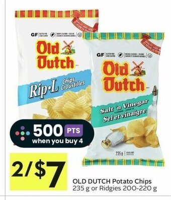 IGA OLD DUTCH Potato Chips 235 g offer
