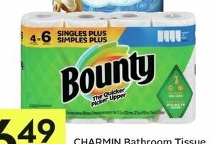 IGA BOUNTY Paper Towel 4-6 rolls offer