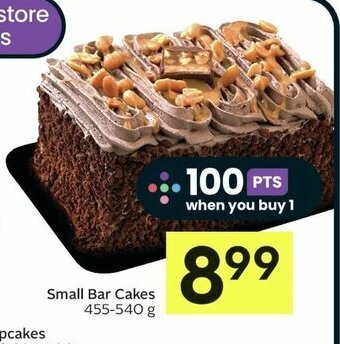 IGA Small Bar Cakes 455-540 g offer