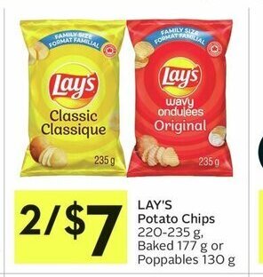 IGA LAY'S Potato Chips 220-235 g offer