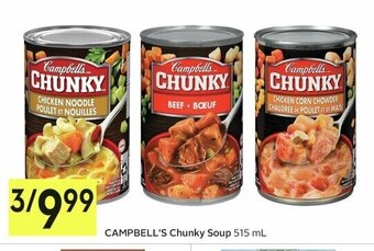 IGA CAMPBELL'S Chunky Soup 515 mL offer