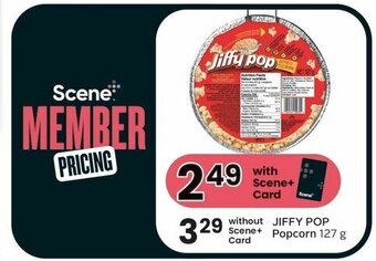 IGA JIFFY POP Popcorn 127 g offer