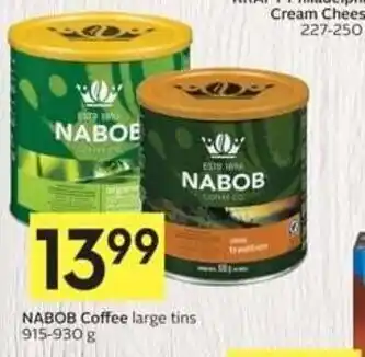 IGA NABOB Coffee large tins 915-930 g offer
