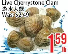 Bestco Food Mart Live cherrystone clam offer