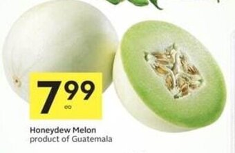 IGA Honeydew Melon product of Guatemala offer