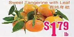 Grant's Foodmart Sweet tangerine with leaf offer