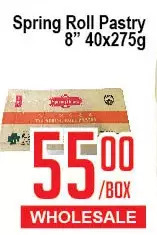 Skyland Foodmart Spring roll pastry offer