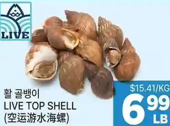H-Mart Live top shell offer