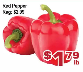Top Food Supermarket Red pepper offer