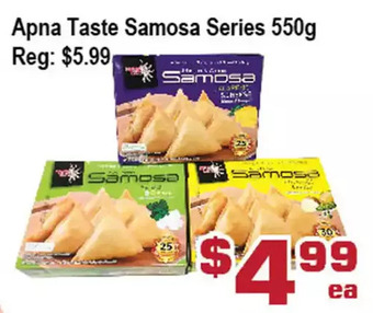 Top Food Supermarket Apna taste samosa series offer