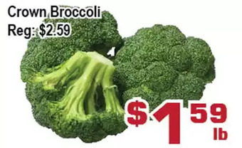 Top Food Supermarket Crown broccoli offer