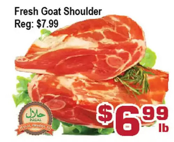 Top Food Supermarket Fresh goat shoulder offer