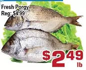 Top Food Supermarket Fresh porgy offer