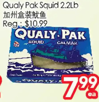 Superking Supermarket Qualy pak squid offer