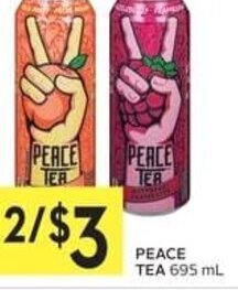 IGA PEACE TEA 695 mL offer