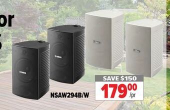 2001 Audio Video Yamaha indoor/outdoor speakers offer