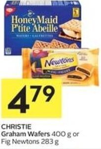 IGA CHRISTIE Graham Wafers 400 g offer