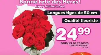 IGA BOUQUET DE 12 ROSES offer