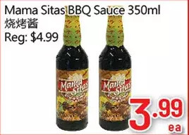 Hong Tai Supermarket Mama sitas bbq sauce offer