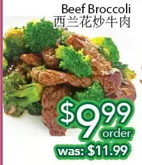 Ample Food Market Beef broccoli offer