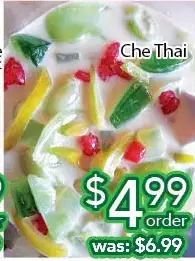 Ample Food Market Che thai offer