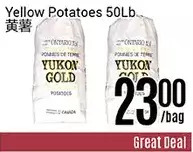 Nations Fresh Foods Yellow potatoes offer