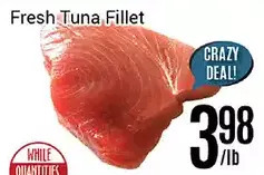 Nations Fresh Foods Fresh tuna fillet offer