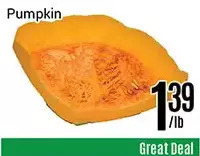 Nations Fresh Foods Pumpkin offer