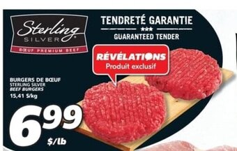 IGA BURGERS DE BOEUF offer