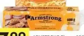 IGA ARMSTRONG Cheese 600 g offer