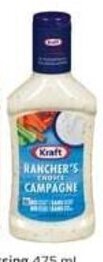 IGA KRAFT Dressing 475 mL offer