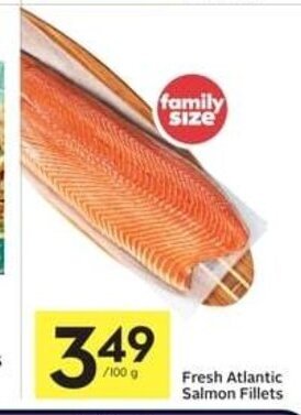 IGA Fresh Atlantic Salmon Fillets offer