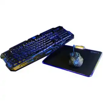 TechSource 4 pc keyboard & mouse gaming bundle offer