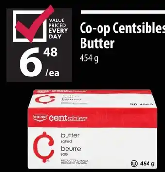 Co-op Centsibles Butter 454g offer
