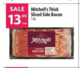 Co-op Mitchell's thick sliced side bacon 1kg offer