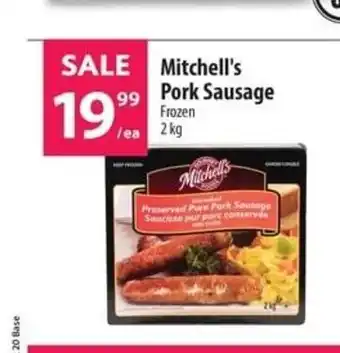 Co-op Mitchell's Pork Sausage Frozen 2 kg offer