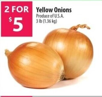 Co-op Yellow Onions offer