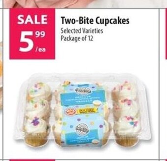 Co-op Two-Bite Cupcakes offer