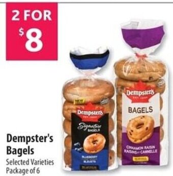 Co-op Dempster's Bagels offer