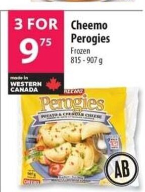 Co-op Cheemo Perogies offer